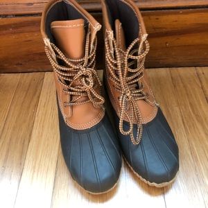 Target Bean Boots women’s size 7